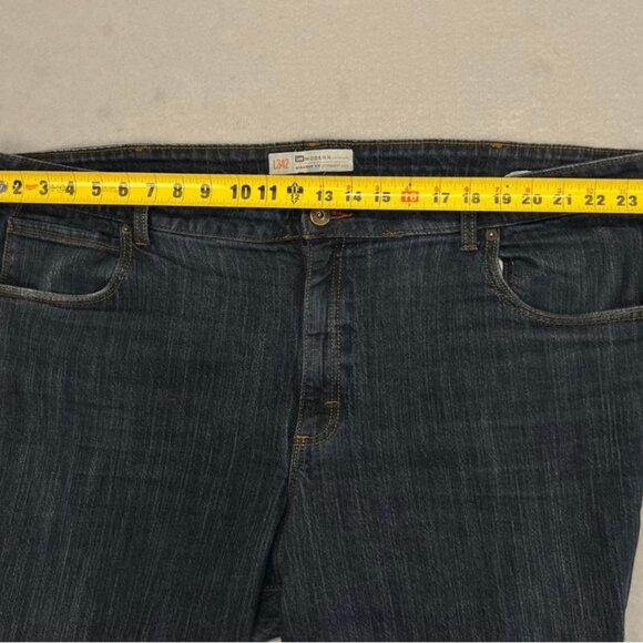 Lee Modern Series Straight Fit Jeans Straight Leg Denim Blue Mens 48x30 - Picture 6 of 6